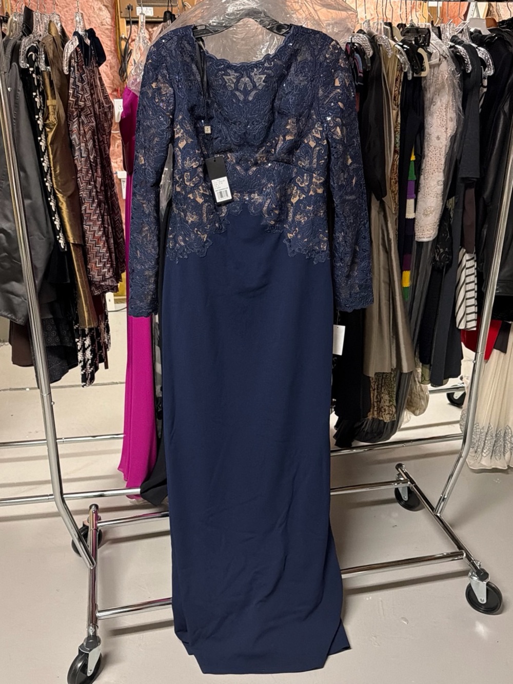 Tadashi Shoji CHK25159L formal gown in size 8